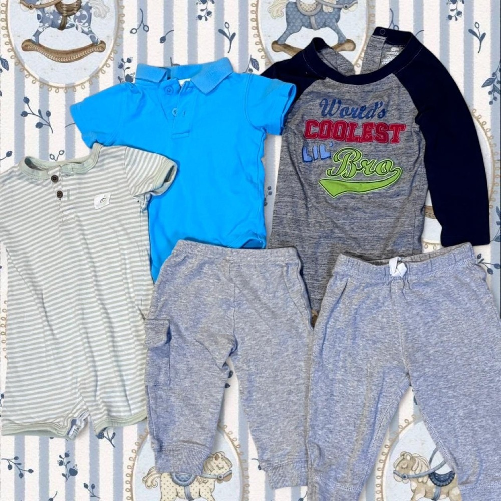 Baby boy bundle of 5 pieces